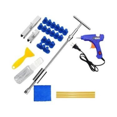 Imagem de Kit De Reparo De Amassados Para Carros Azul ZFOUEK: Ferramenta De Remo