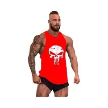 Imagem de Camiseta Regata Masculina Para Musculação, Fitness E Corrida Com Estam