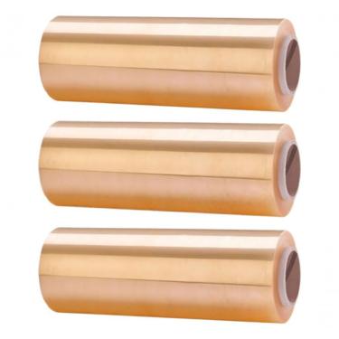 Imagem de Filme Pvc Plastico 28cm X 300m para Armazenamento Seguro com Espessura 9 Micras Transparente Higipack
