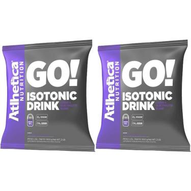 Imagem de Kit 2X Go Isotonic Drink - 900g Refil Guaraná com Açaí - Atlhetica Nutrition-Masculino