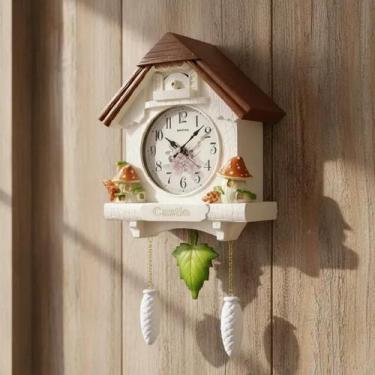 Imagem de Relógio Cuco Vintage Estilo Madeira Decorativo Musical - Yeet
