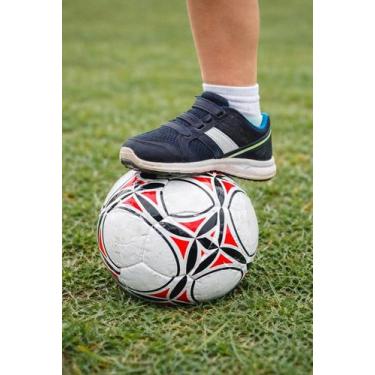 Imagem de Bola de Futebol Infantil Vinil N2 Macia Inflável Criança 3+ Texturizad