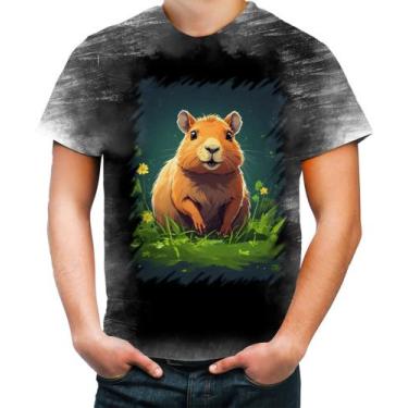 Imagem de Camiseta Desgaste Capivara do Bem Animalzinho 8 - Kasubeck Store®, P