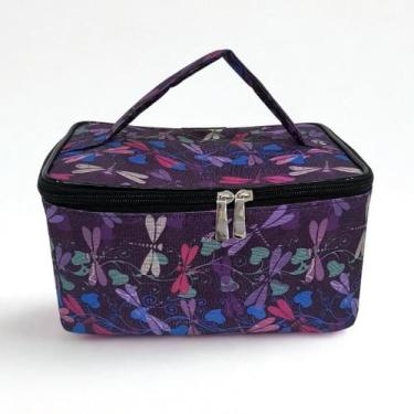 Imagem de Kit Frasqueira Necessaire Maleta para Maquiagem Esmalte Remédio Femini