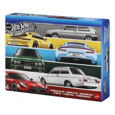 Imagem de Carrinhos - HOT WHEELS - Colecionavel Silver Series Euro Style MATTEL