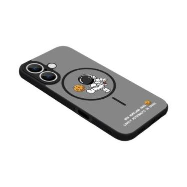 Imagem de Capa Magnética De Astronauta Para iPhone 17e 16e 17 16 15 pro Max 14 1