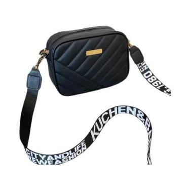 Imagem de Bolsa Feminina Pequena de Couro PU - Bolsa de Luxo com Zíper para Viag