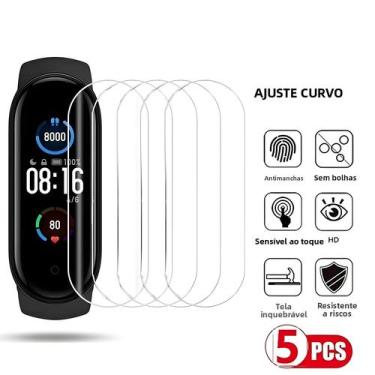 Imagem de Protetor De Tela Em Filme Hidrogel Para Xiaomi Mi Band 8 7 6 5 4 3, 5 