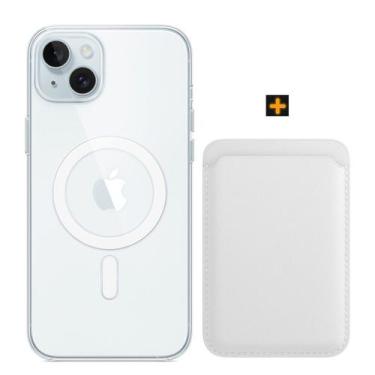 Imagem de Capa Magsafe + Carteira Compatível iPhone 14 / 14 Pro / 14 Pro Max e P