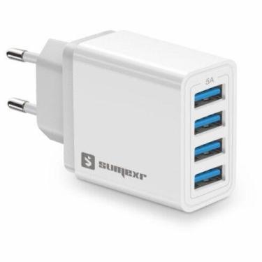 Imagem de Carregador p/ viagens 5a sumexr c/ cabos usb