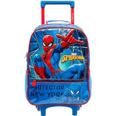 Imagem de Mochila Infantil com Rodinha SPIDER-MAN X2 MD - Xeryus