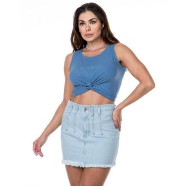 Imagem de Saia curta Jeans - Happiness Jeans, 46