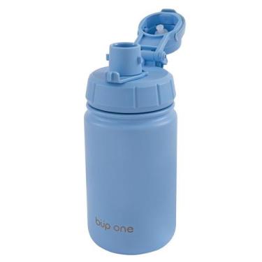 Imagem de Garrafa Térmica 350ml Easy Open Infantil Büp One Cor:Azul Claro