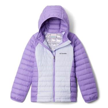 Imagem de Jaqueta Infantil Powder Lite II Hooded Lilás - Columbia, P