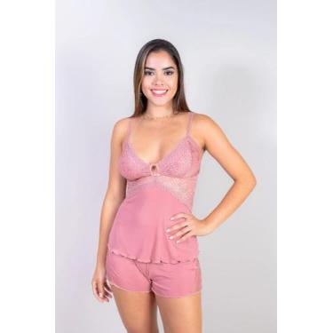 Imagem de Short Doll Liganete com detalhes em Renda - Loja do Demirão, Marrocos,