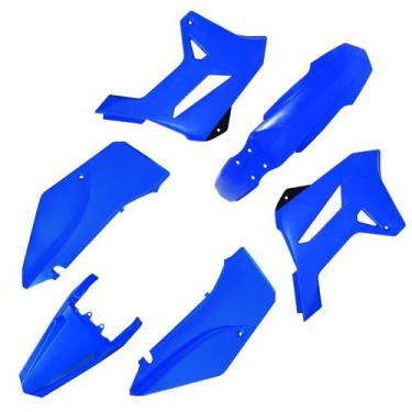 Imagem de Kit Plástico Carenagem Biker R1de Xr 250 Tornado, Azul