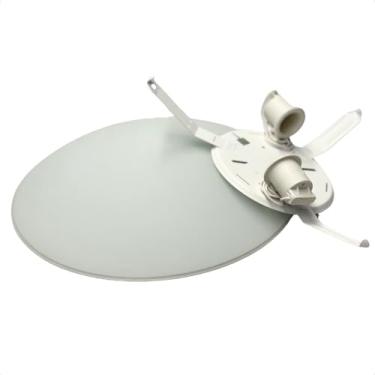 Imagem de Plafon Redondo Jurerê Vidro Fosco 30cm E27 Taschibra