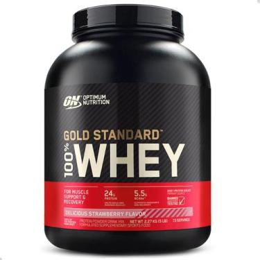 Imagem de 100% Whey Gold Protein Standard New 2,27Kg 5 LBS Optimum Nutrition, Mo