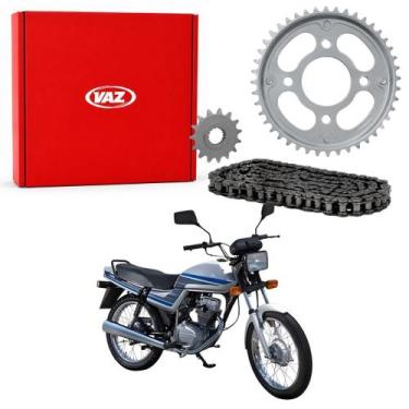 Imagem de Kit Relação Transmissão Completo Xtreme Honda Titan 125 - VAZ
