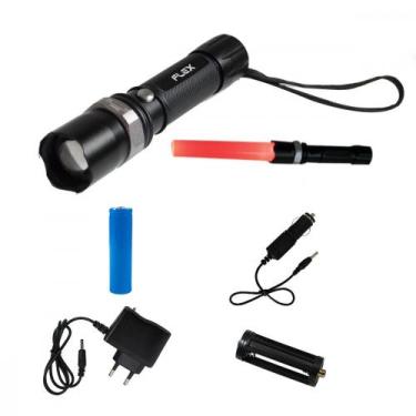 Imagem de Lanterna Flexgold Tatica 1000 Lumens 500W Fx-Lt1 - Flex Gold