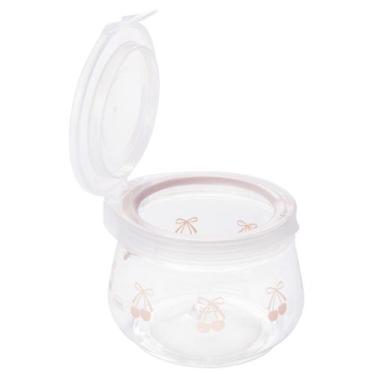 Imagem de Pote hermético Flip decorado 700ml rosa Plasutil ref.13548