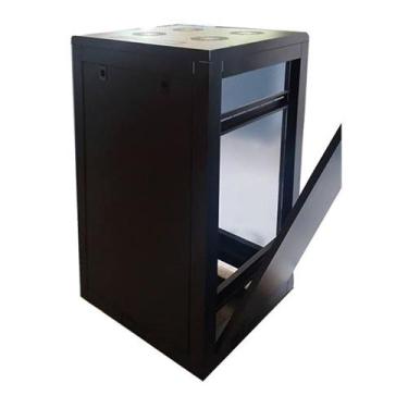Imagem de Rack Piso 19 Polegadas 24U X 770 MM Preto - Max Eletron