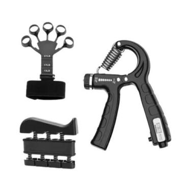 Imagem de Kit De Treinamento De Força Para Dedos E Mãos Para Escalada E Reabilit