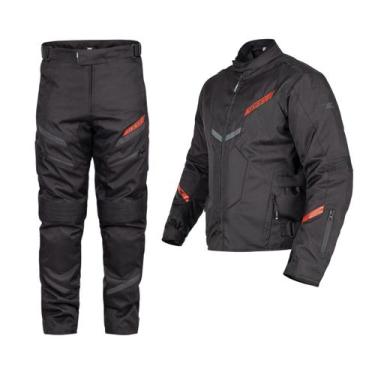 Imagem de Kit Conjunto Jaqueta Motociclista Calça Texx New Strike V3, 6G