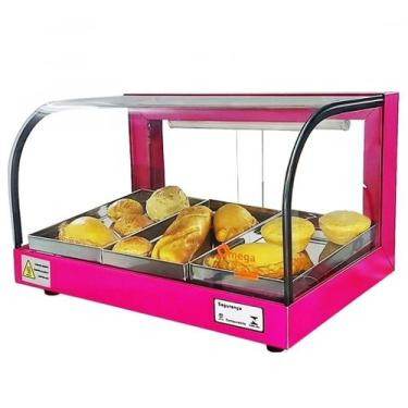 Imagem de G3 - Estufa Gama para salgados semi curva 3 bandejas Rosa - 127V - Ome