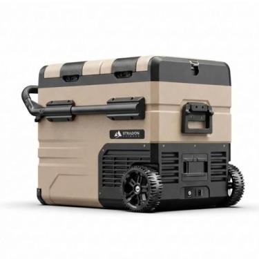 Imagem de Geladeira Portátil Veicular Dual Zone com Bateria Quadrivolt para Camp