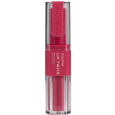 Imagem de Batom Duo Ruby Rose Lip Twice, LT110 HB-L6101-11