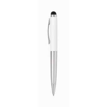 Imagem de Caneta Metálica 1,0mm Touch Glam BRW Branco, Branco