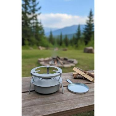 Imagem de Fogareiro Portátil a Álcool: Camping, Pesca e Mais - Congratulations S