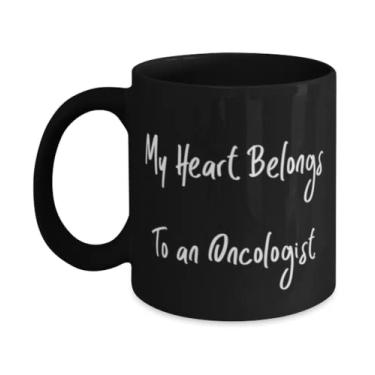 Imagem de Caneca Oncologista Perfect 325 g 443 ml, My Heart Belongs To An Oncologist, Presentes para colegas de trabalho, presente do chefe, copo para oncologista