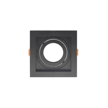 Imagem de Spot de Embutir Recuado Taschibra Conecta para Lâmpada Par 20 Quadrado Preto