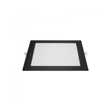 Imagem de Painel Led Embutir Quadrado 17Cm 4100K Blumenau - Preto