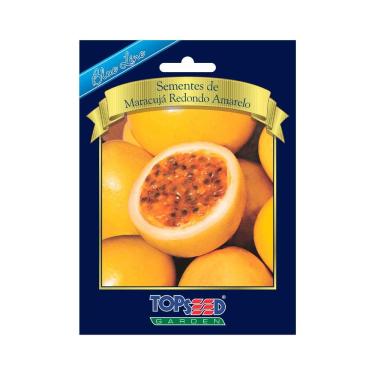 Imagem de Sementes De Maracujá Redondo Amarelo 2g Topseed