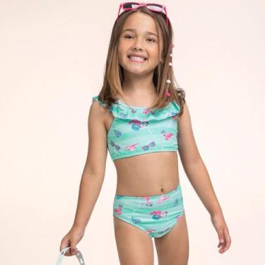 Conjunto Barbie Infantil Menina Moda Blogueirinha Roupas Top