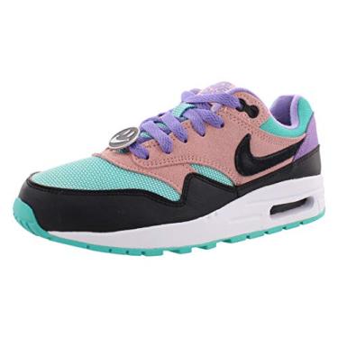 Imagem de Tênis casual infantil Nike Air Max 1 NK Day GS [AT8131-001] Preto/Antracite/EUA, Preto, 5