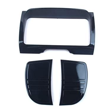 Imagem de FINMOKAL Capa de carenagem com acabamento estéreo Tri Line para Harley Touring Street Glide FLHX 2014-Up