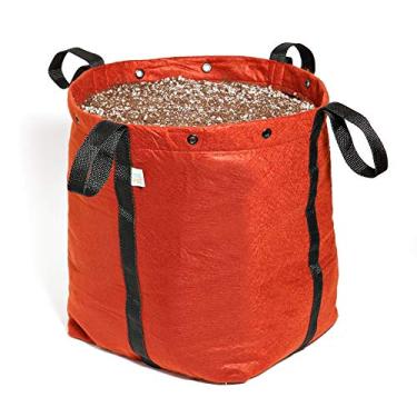 Imagem de Vaso Feltro Plantas 50 Litros Com Alças - King Pot (Vermelho)