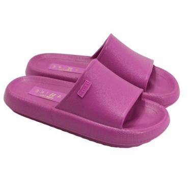 Imagem de Chinelo Slide Brizza Z19019 Roxo - Brizza-Arezzo