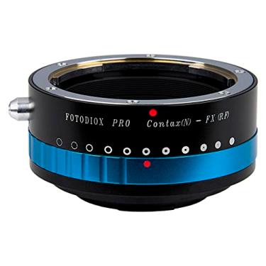 Imagem de Adaptador de montagem de lente Fotodiox Pro IRIS compatível com lentes Contax N para câmeras Fujifilm X-Mount