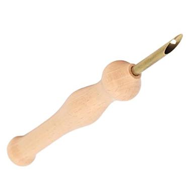 Imagem de Agulha de perfuração Art Set Tamanho Pequeno Leve Forma Ergonômica Kit Agulha de Punção de Madeira DIY Suporte de Cortina Para Fronhas