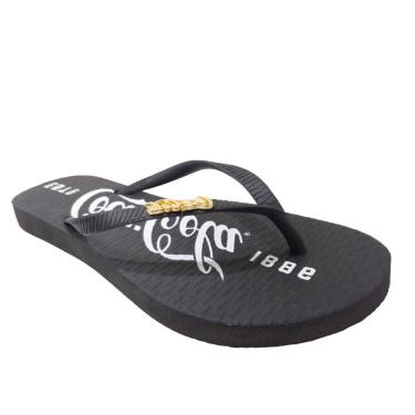 Imagem de Chinelo Dedo Feminino Casual Borracha Coca Cola CC3516