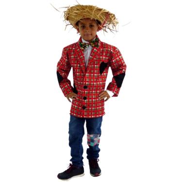 vestido de quadrilha com suspensório