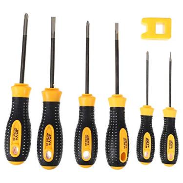 Imagem de ULTECHNOVO 6Pcs Conjunto de Mini Chave de Fenda de Precisão Chave de Fenda Magnética Non- Slip Repair Tool Kit para Reparo De Melhoramento Da Casa de Artesanato
