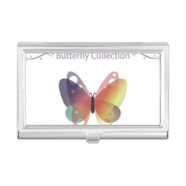 Imagem de Carteira de bolso com porta-cartões da coleção Butterfly roxa
