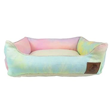Imagem de Cama Para Cachorro Grandes Caminha Pet Lavável Com Estampa Tie Dye - Tamanho G