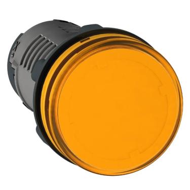 Imagem de Botão Sinalizador 22mm Led Laranja - Schneider | 110Vdc